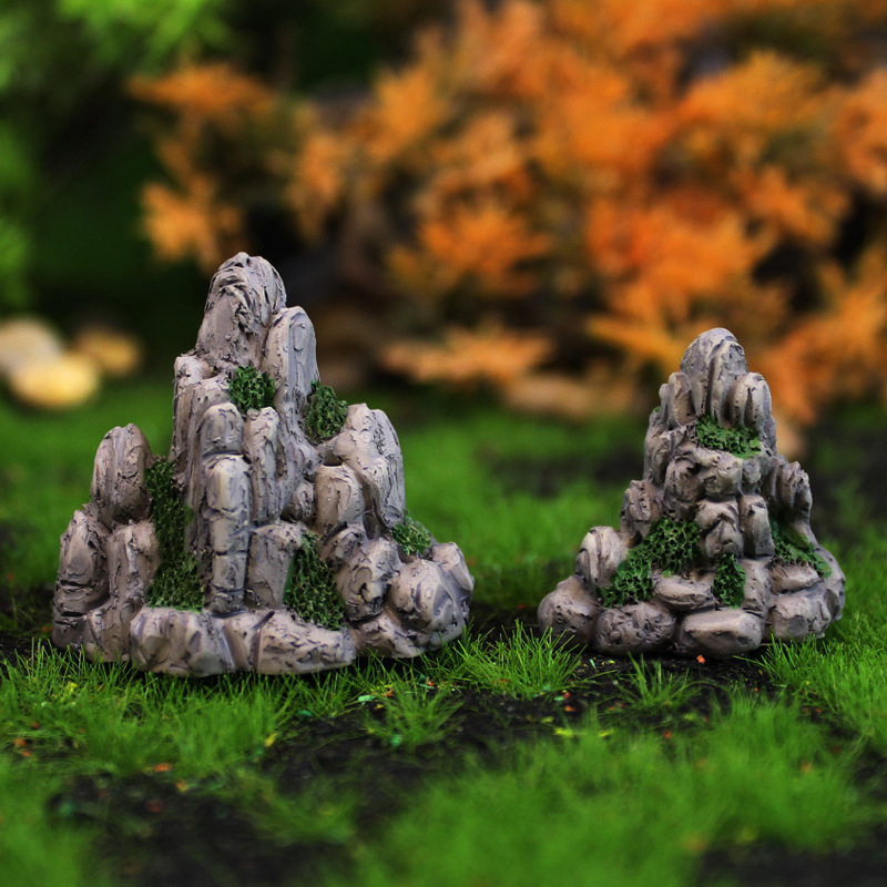 Mini Mountain Miniature Fake S - Aquarium Moss review and price