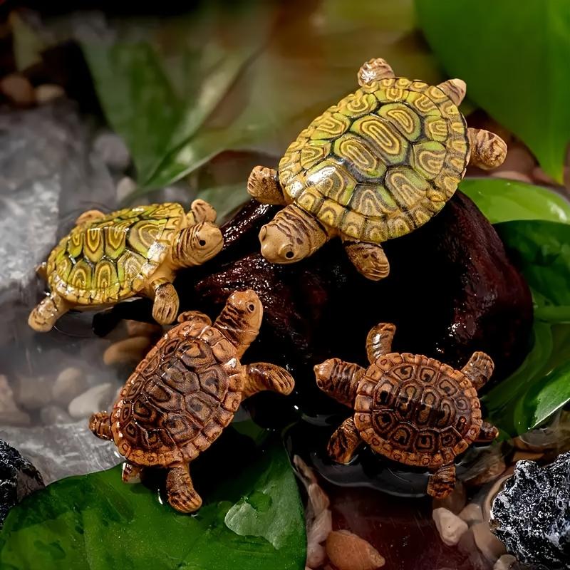 6 Mini Turtle Statues for Aqua - Aquarium Moss review and price