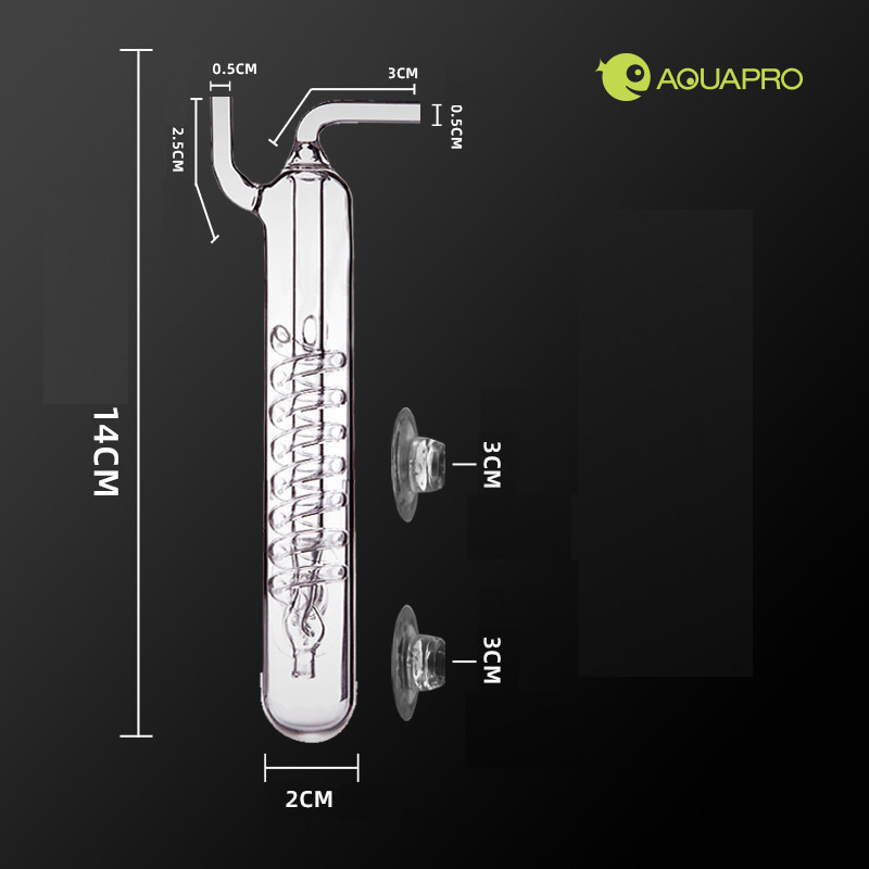 Aquarium Spiral Bubble Recorde - Aquarium Liquid Carbon review and price