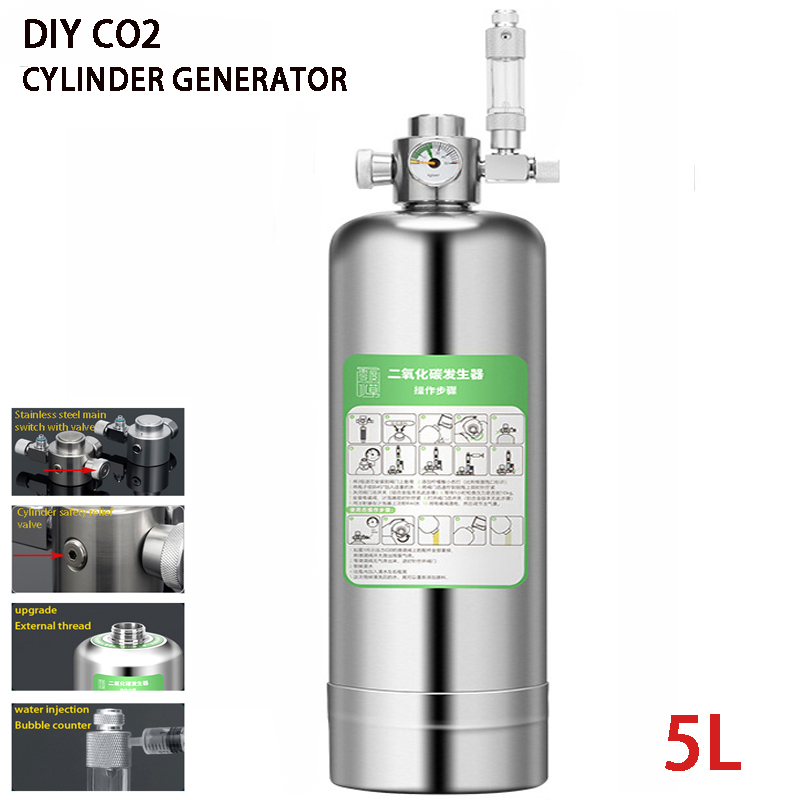 5L Aquarium CO2 Generator CO2  - Aquarium Liquid Carbon review and price