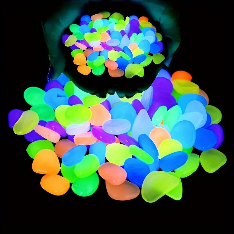 50-200pcs Glow in The Dark Peb - Plant Aquarium Pot review and price