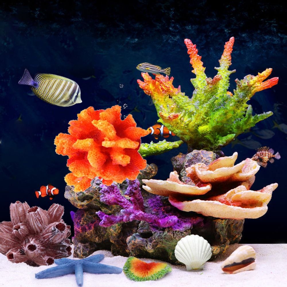 Colorful 1PC Lifelike Artifici - Aquarium Plant Substrate review and price